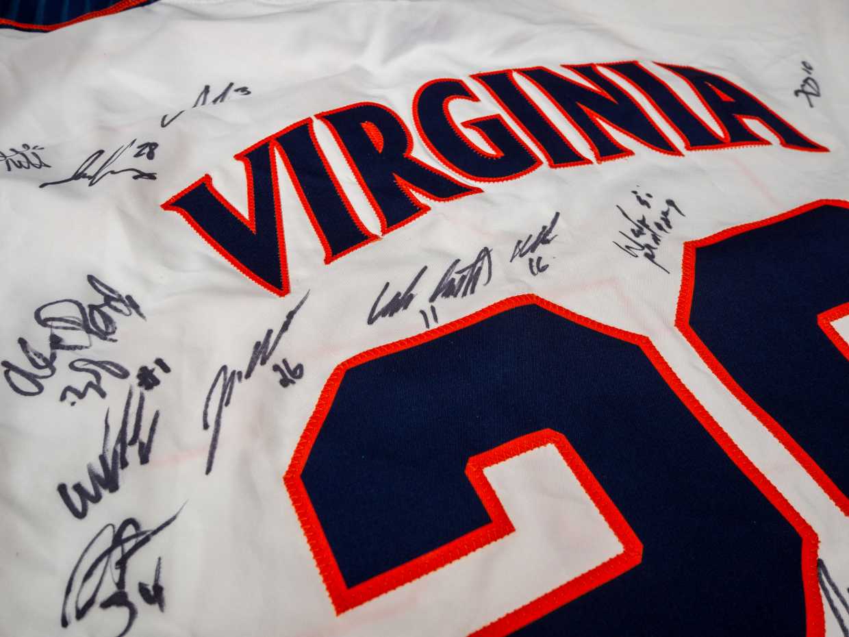 UVA Signed Men's Lacrosse Jersey AirAuctioneer