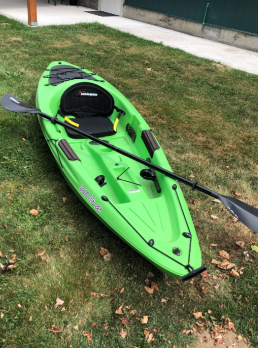 Sun Dolphin Bali SS 10' Kayak with Paddle AirAuctioneer