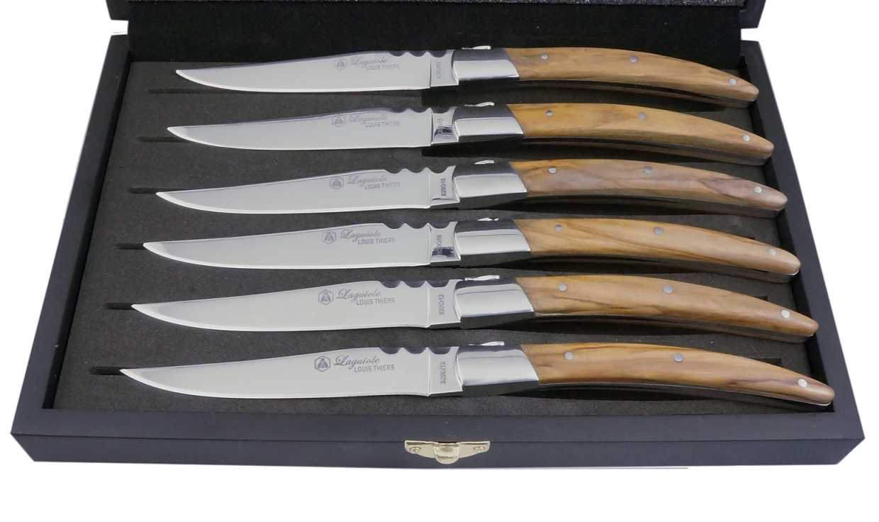 Enjoy LAGUIOLE STEAK KNIVES AirAuctioneer