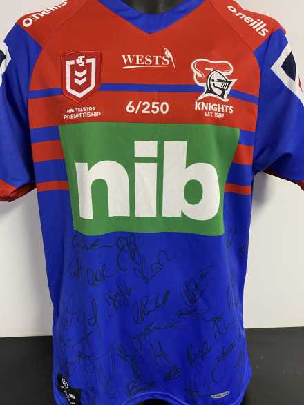 signed knights jersey