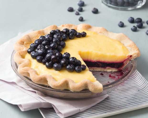  Blueberry Lemon Pie Baked By Susie LeMay Friend Of The Foundation 