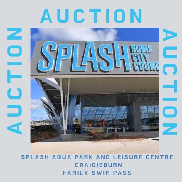 5 x Family Swim Pass at SPLASH Aqua Park and Leisure Centre Craigieburn