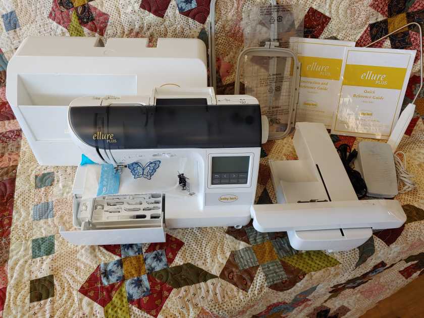 Baby Lock Ellure Plus AirAuctioneer