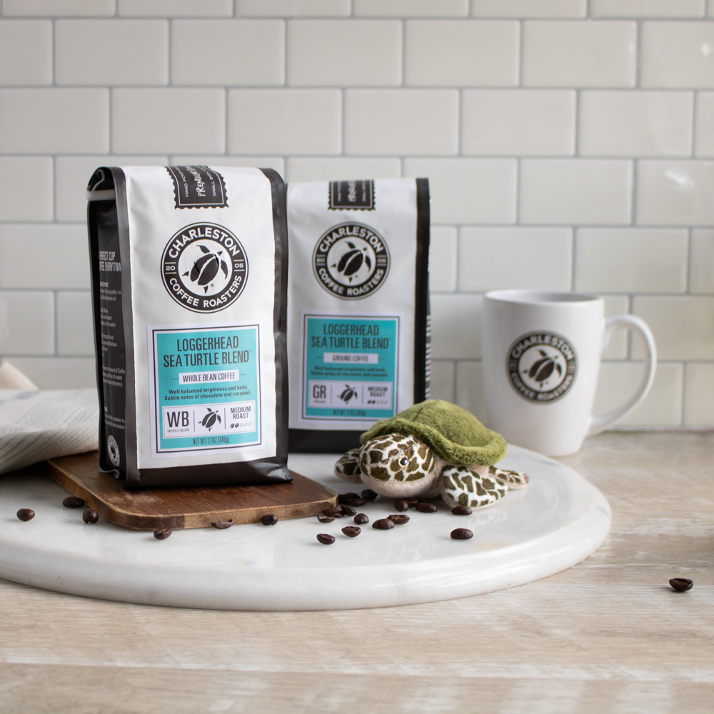 OneYear Coffee Subscription from Charleston Coffee Roasters + Mug and