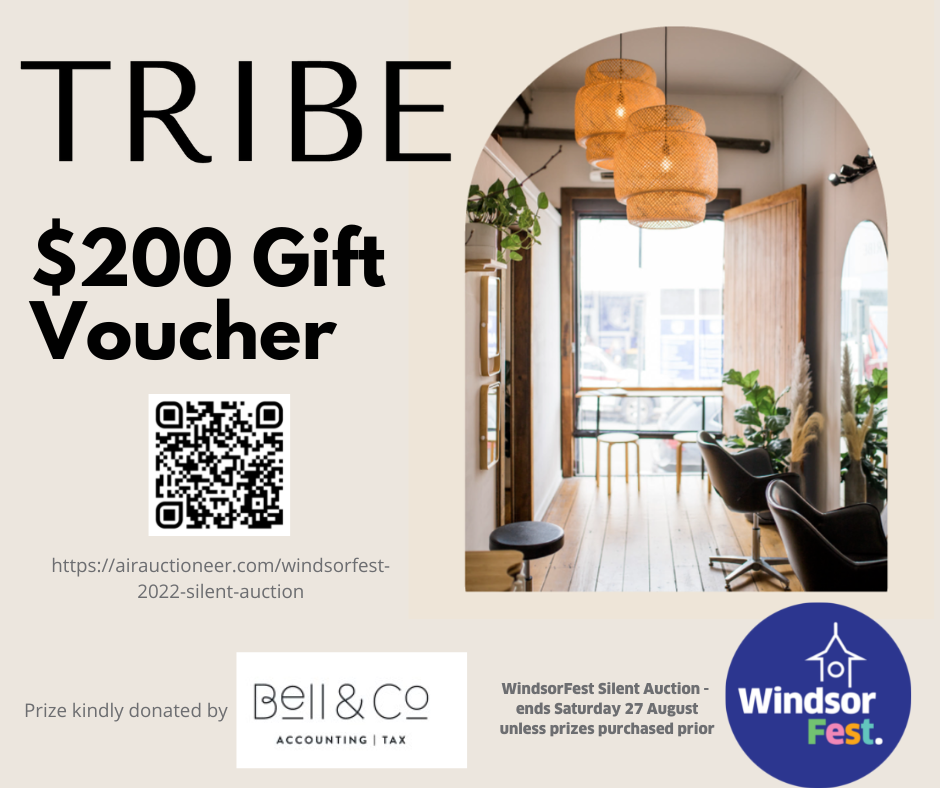 200 Tribe Hair Voucher AirAuctioneer