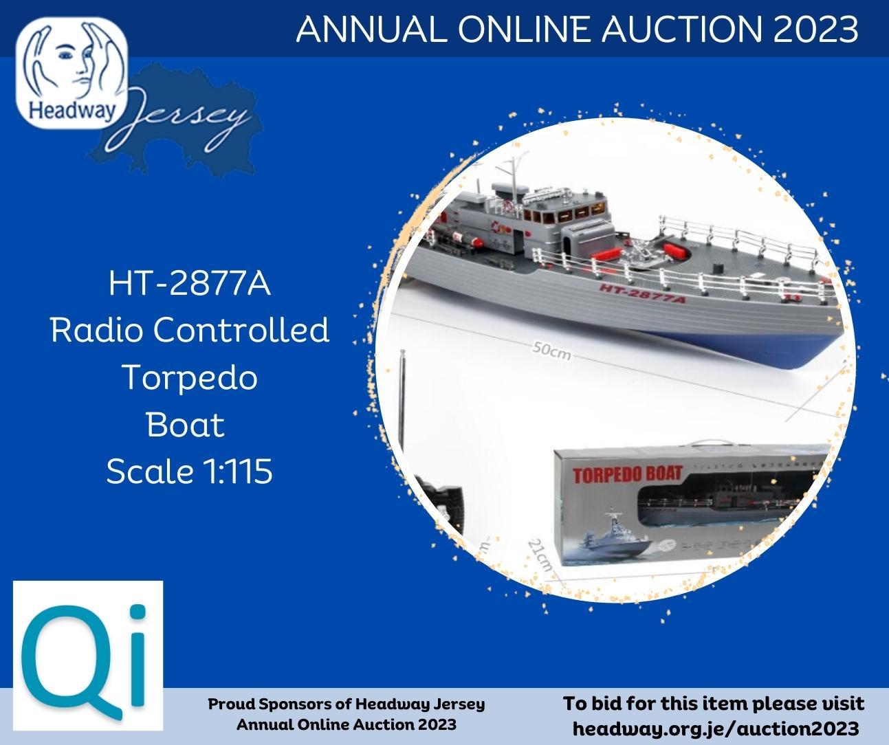 HT2877A Radio Controlled Torpedo Boat Scale 1115 AirAuctioneer