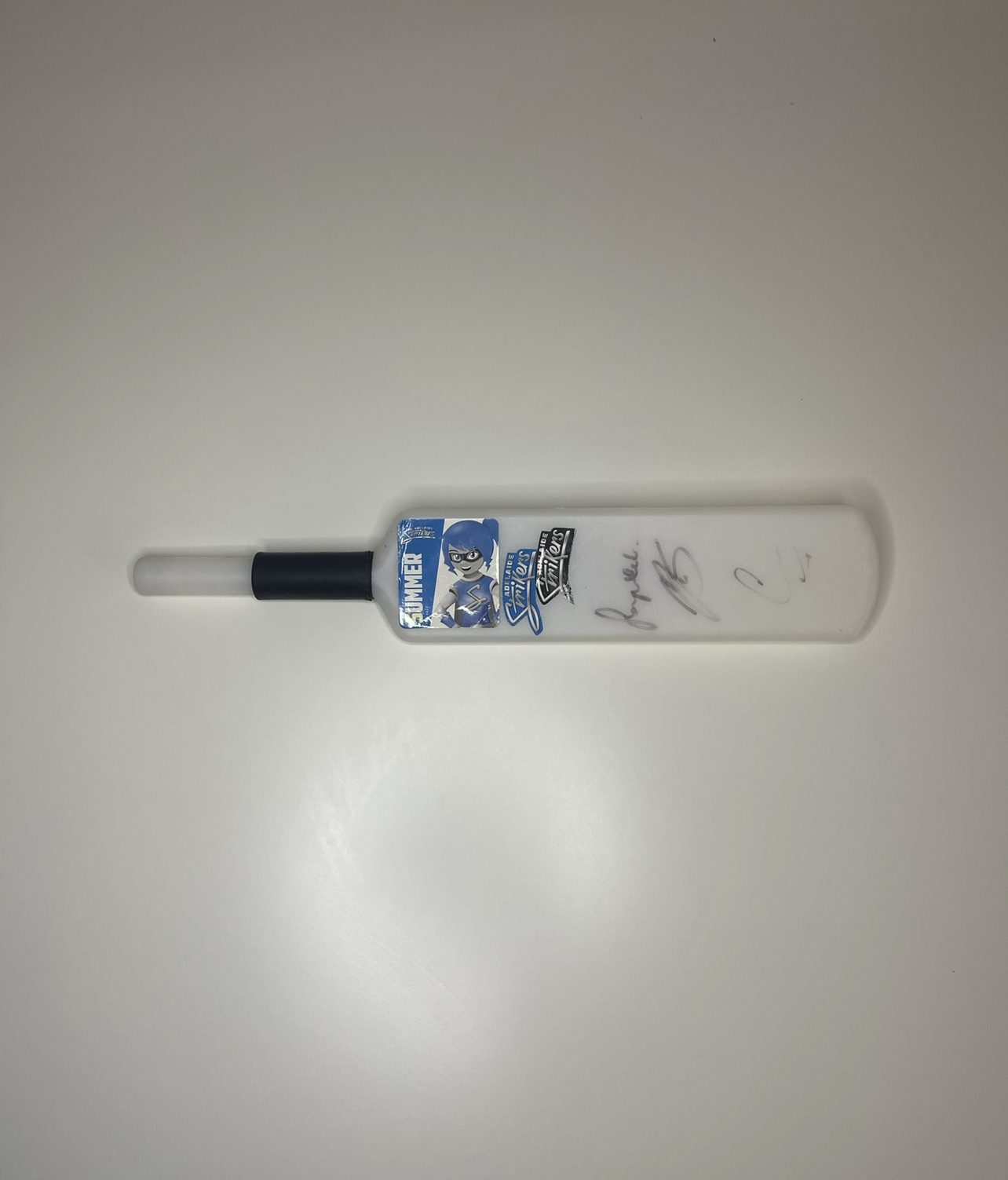 Miniature Adelaide Strikers Signed Cricket Bat AirAuctioneer