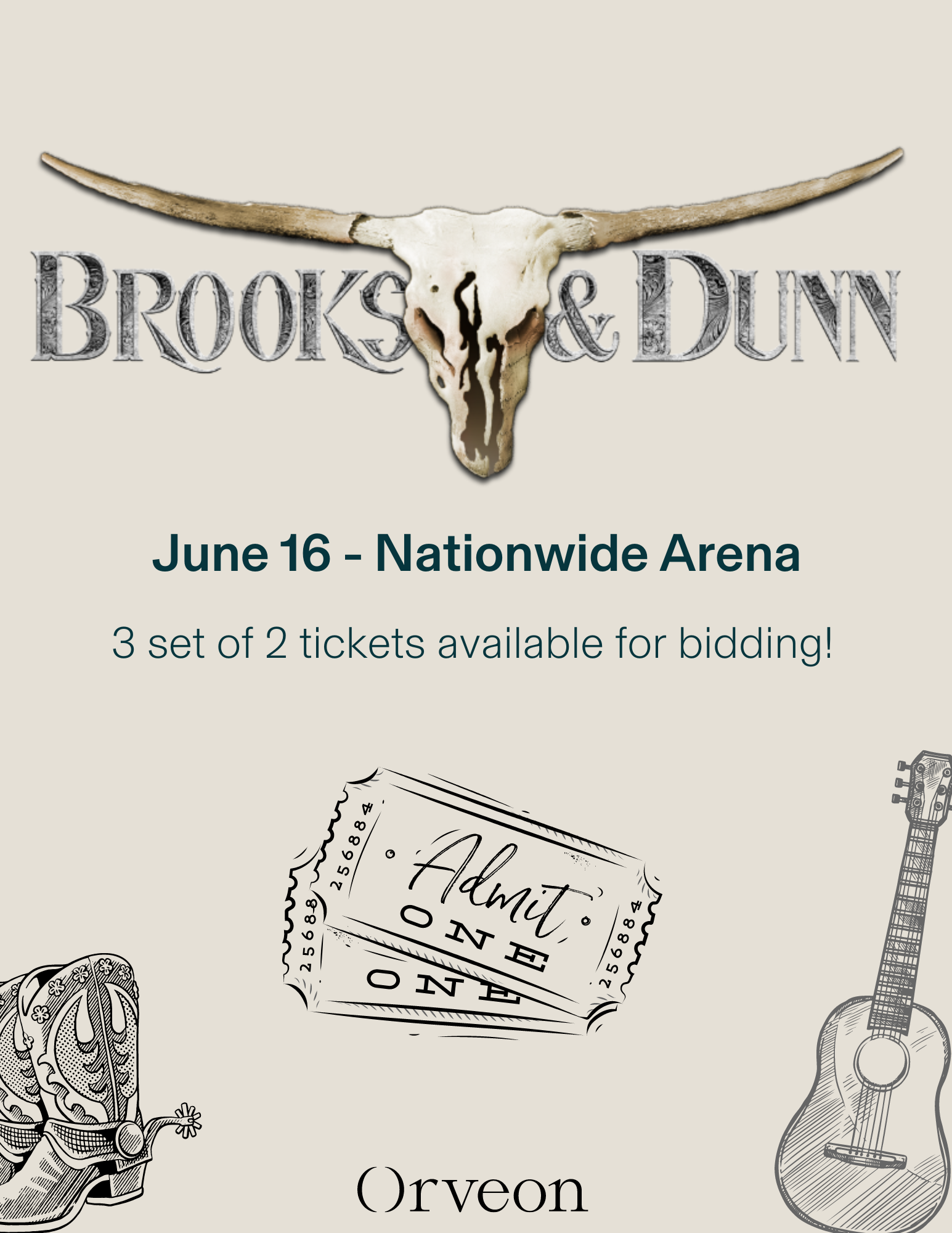 Brooks & Dunn Tickets AirAuctioneer