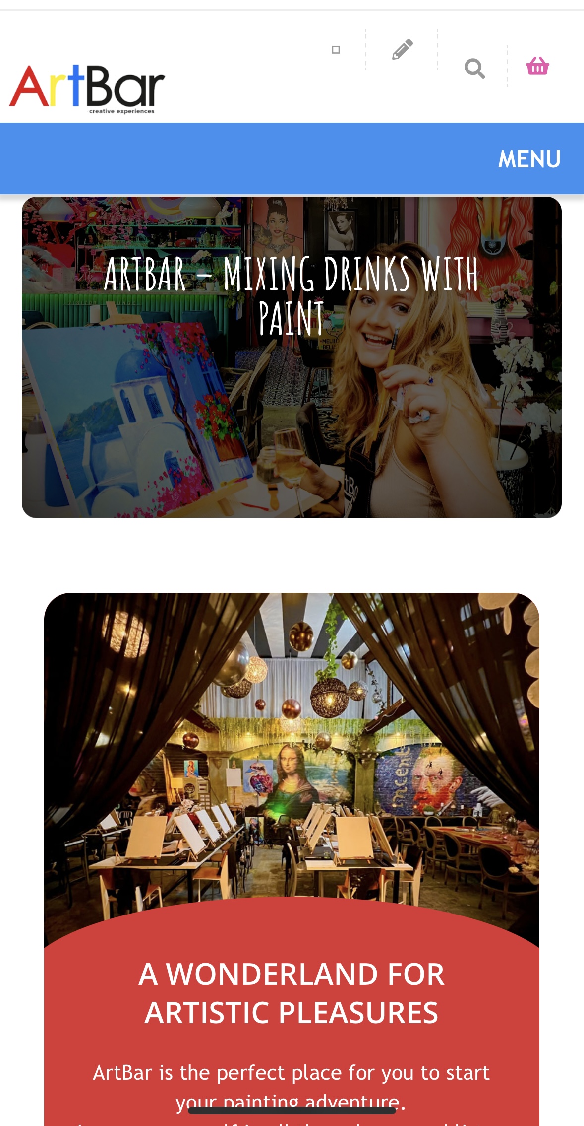 Artbar Sip & Paint Voucher for 2 AirAuctioneer