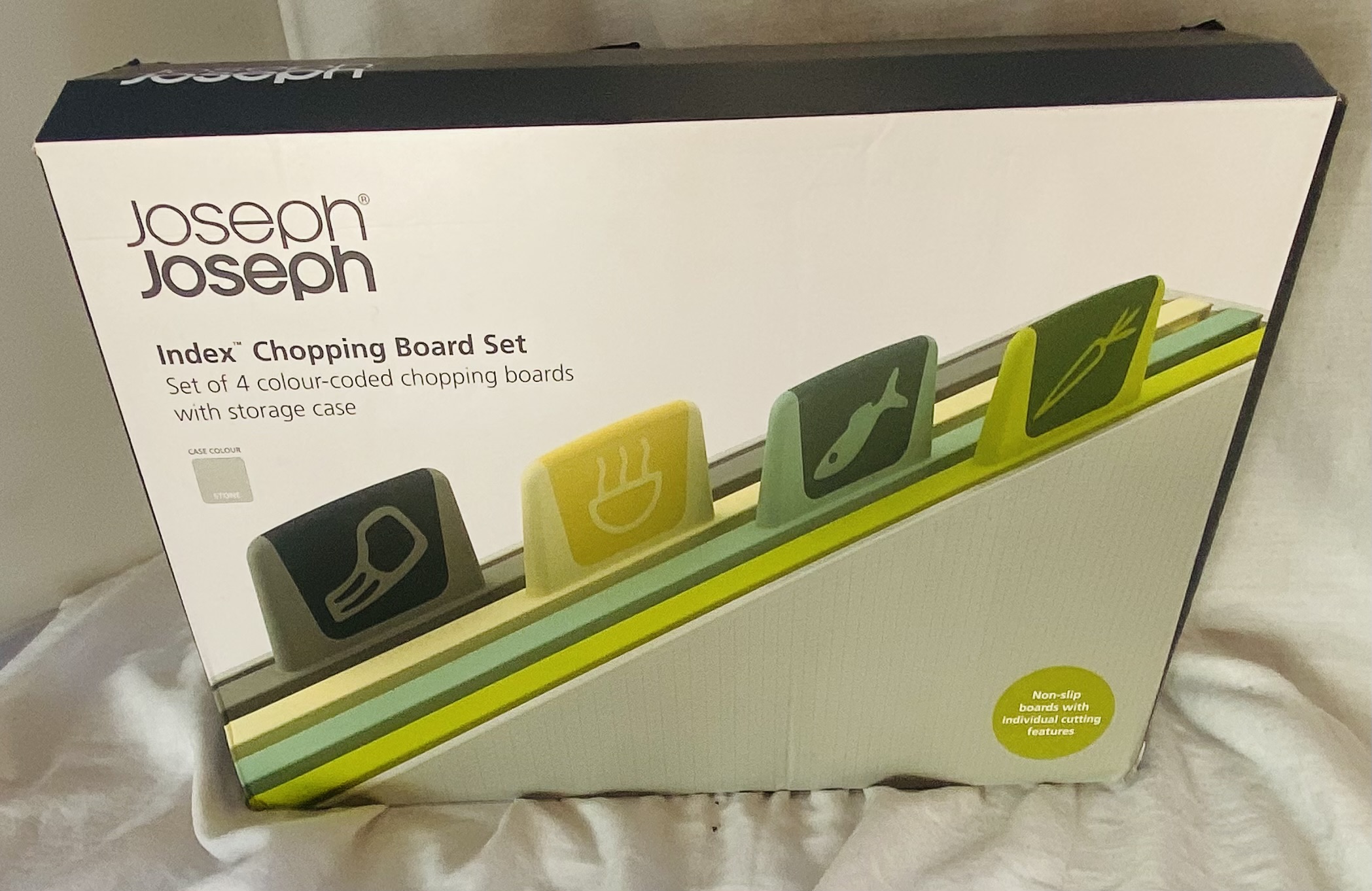 Joseph Joseph Index Chopping BoardSet with Storage Case AirAuctioneer