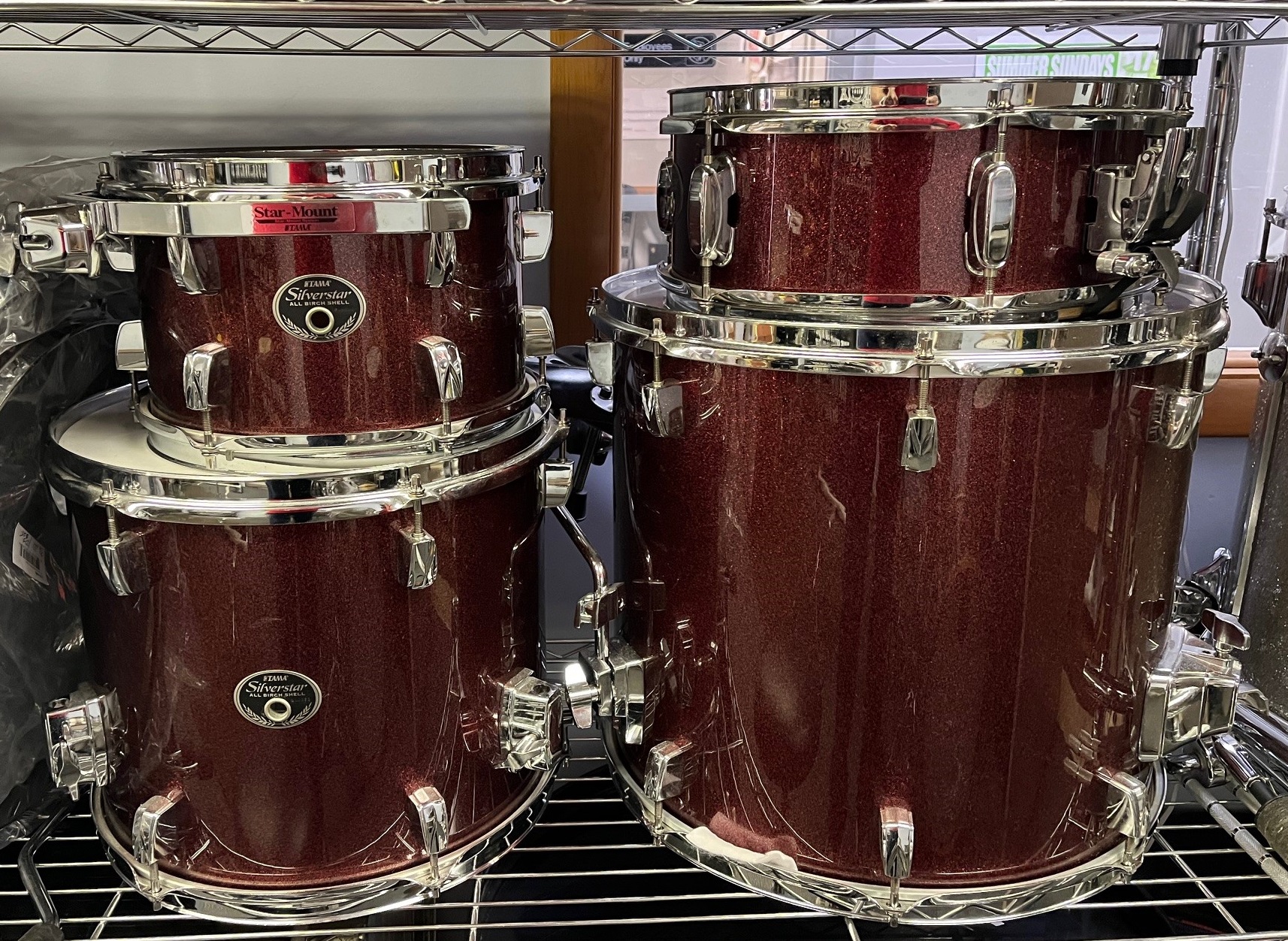 Tama Silverstar Drum Jazz/Bop shell pack drum set | AirAuctioneer