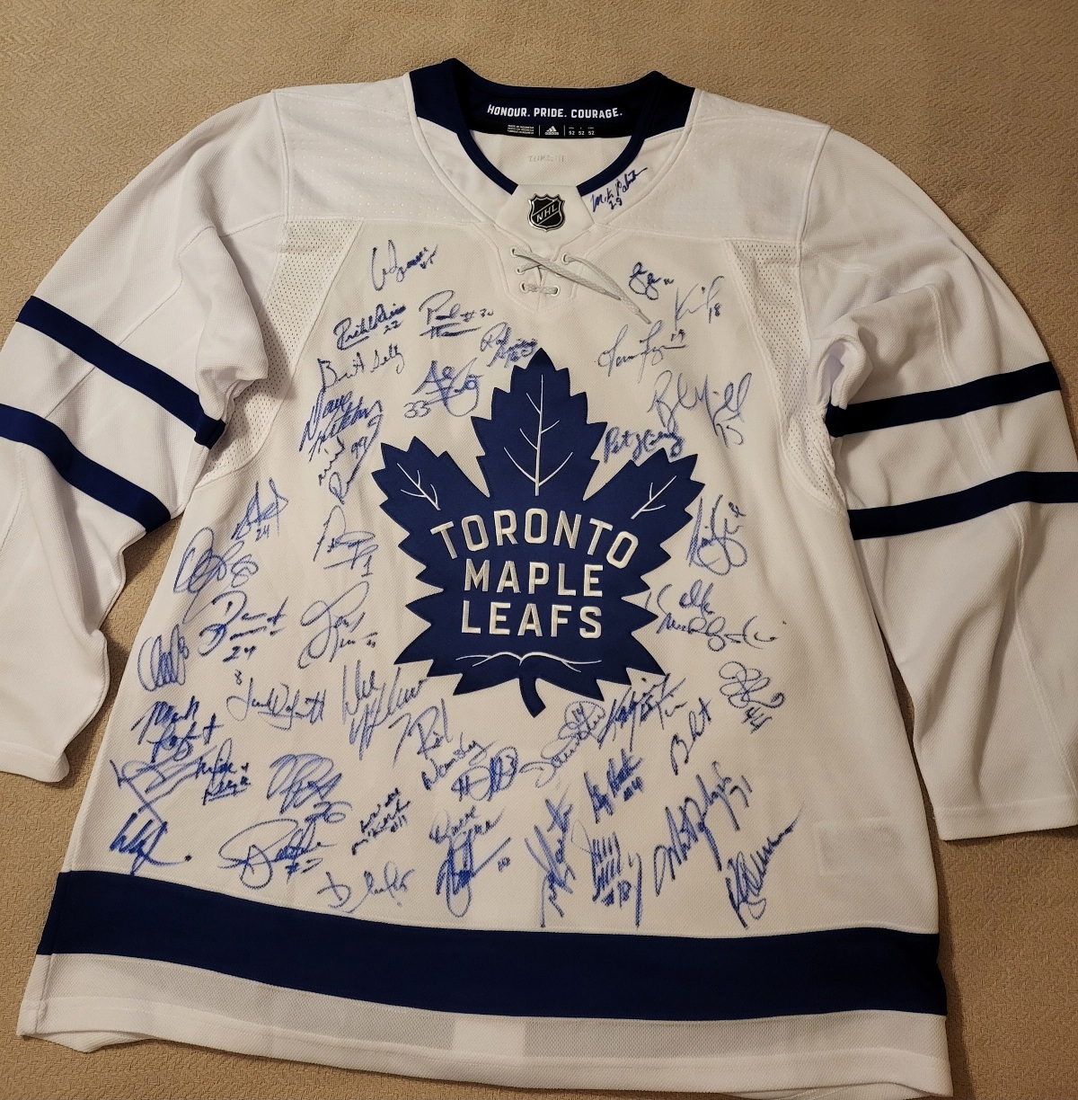 Maillot De Hockey Toronto Maple Leafs Signé Par Auston Matthews - Authentifié Fanatics - Modèle 4/34