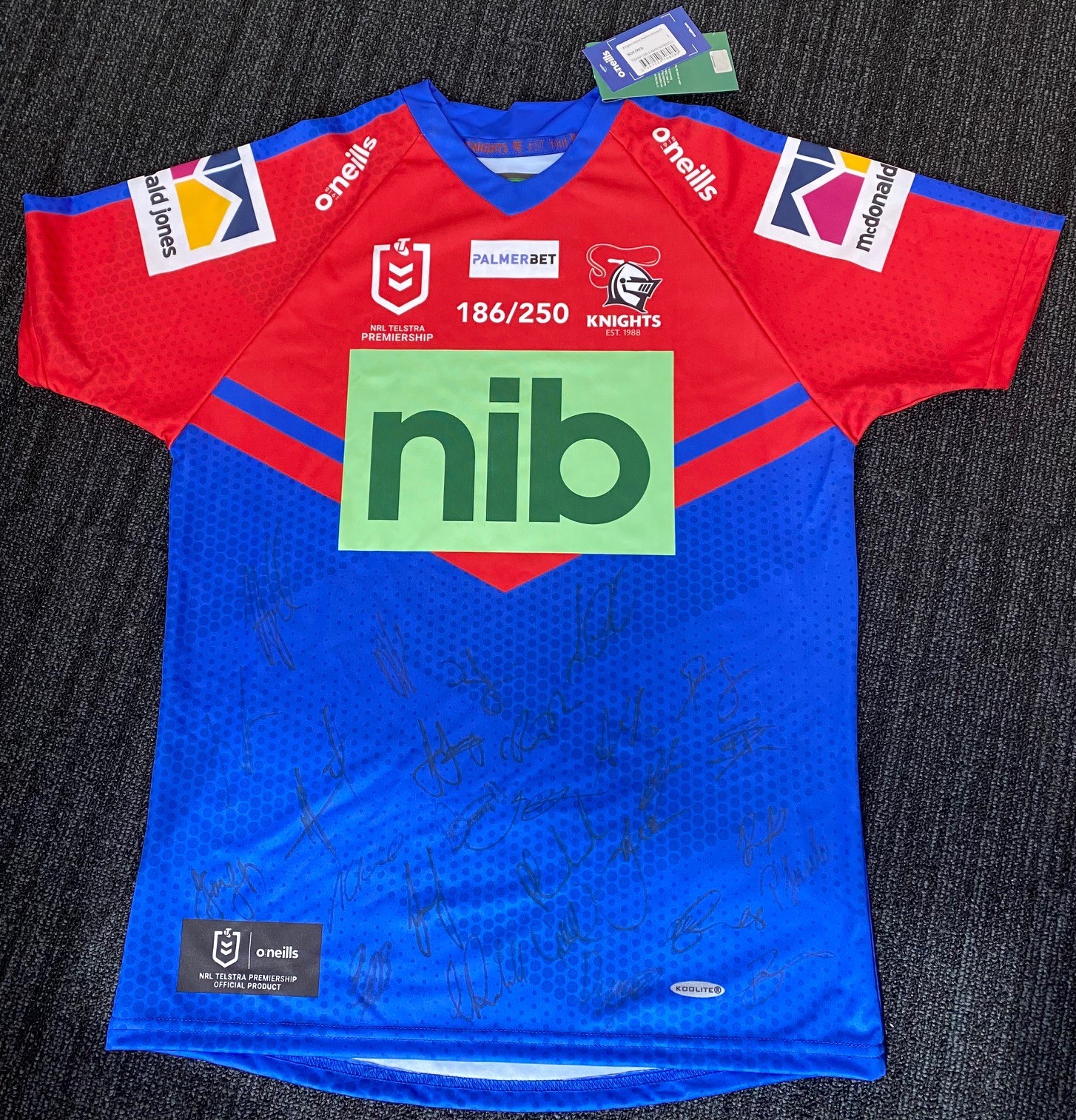 newcastle knights 2020 jersey
