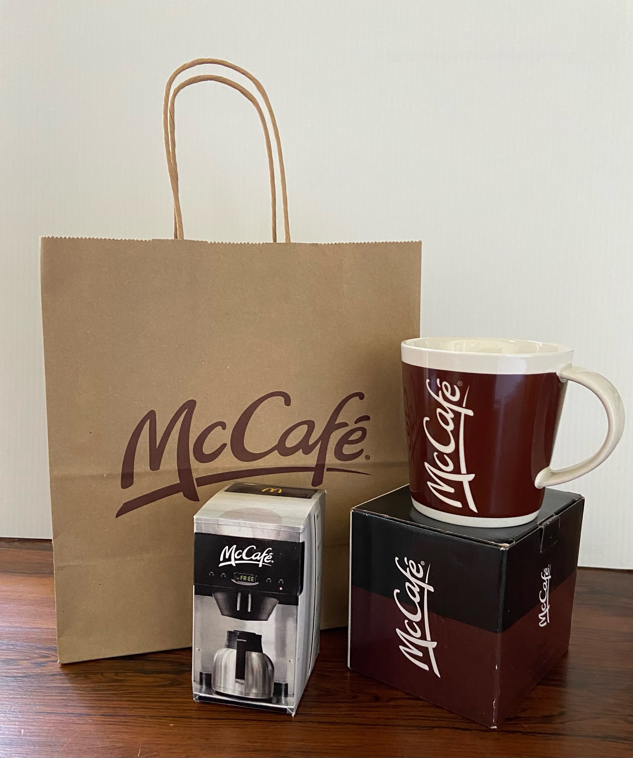 McCafe Coffee Package AirAuctioneer