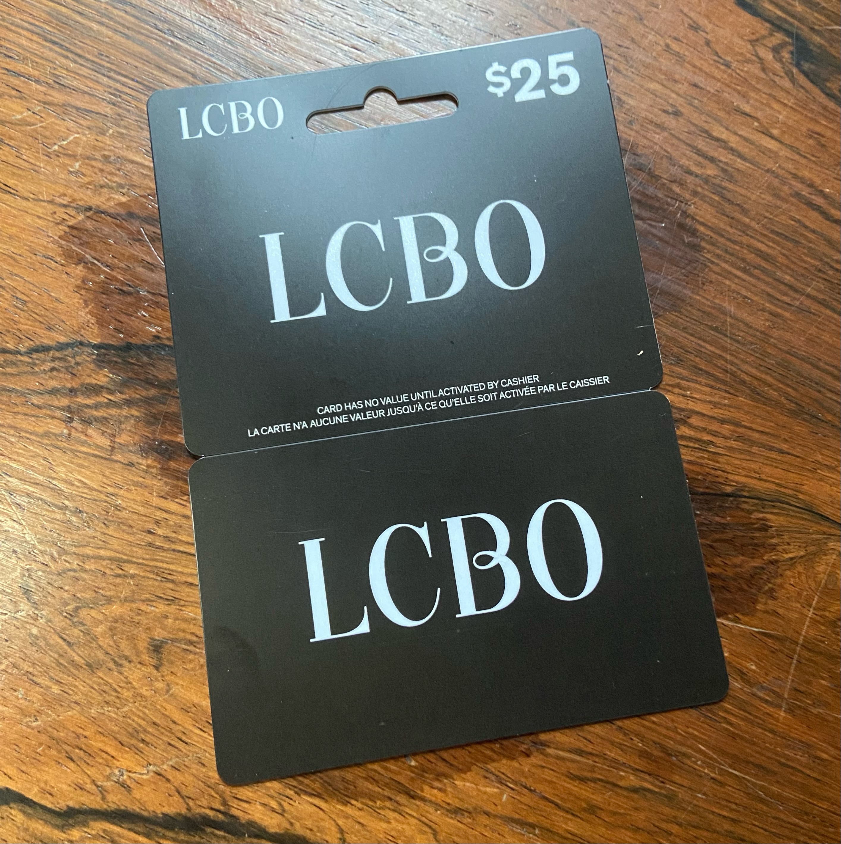 25 LCBO Gift card AirAuctioneer