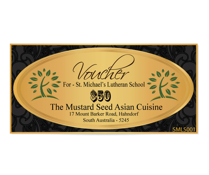 The Mustard Seed, Hahndorf 50 Dining Voucher (1) AirAuctioneer