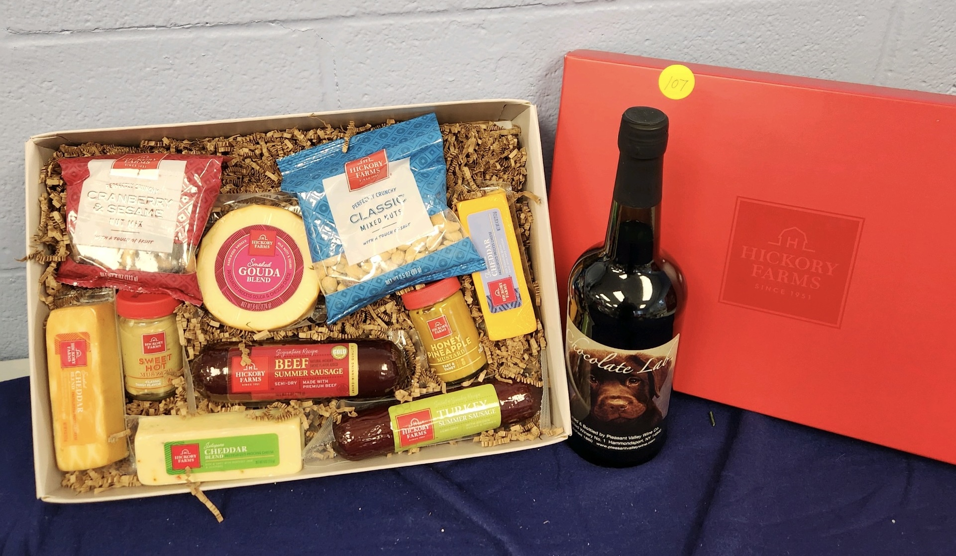  107 Hickory Farms and Wine AirAuctioneer