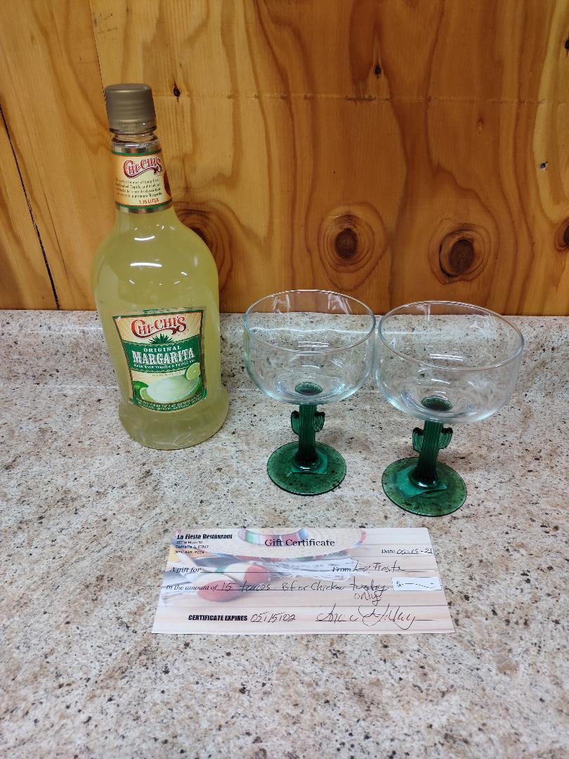 "Fiesta Time" Donated by La Fiesta and Woody's General Store
