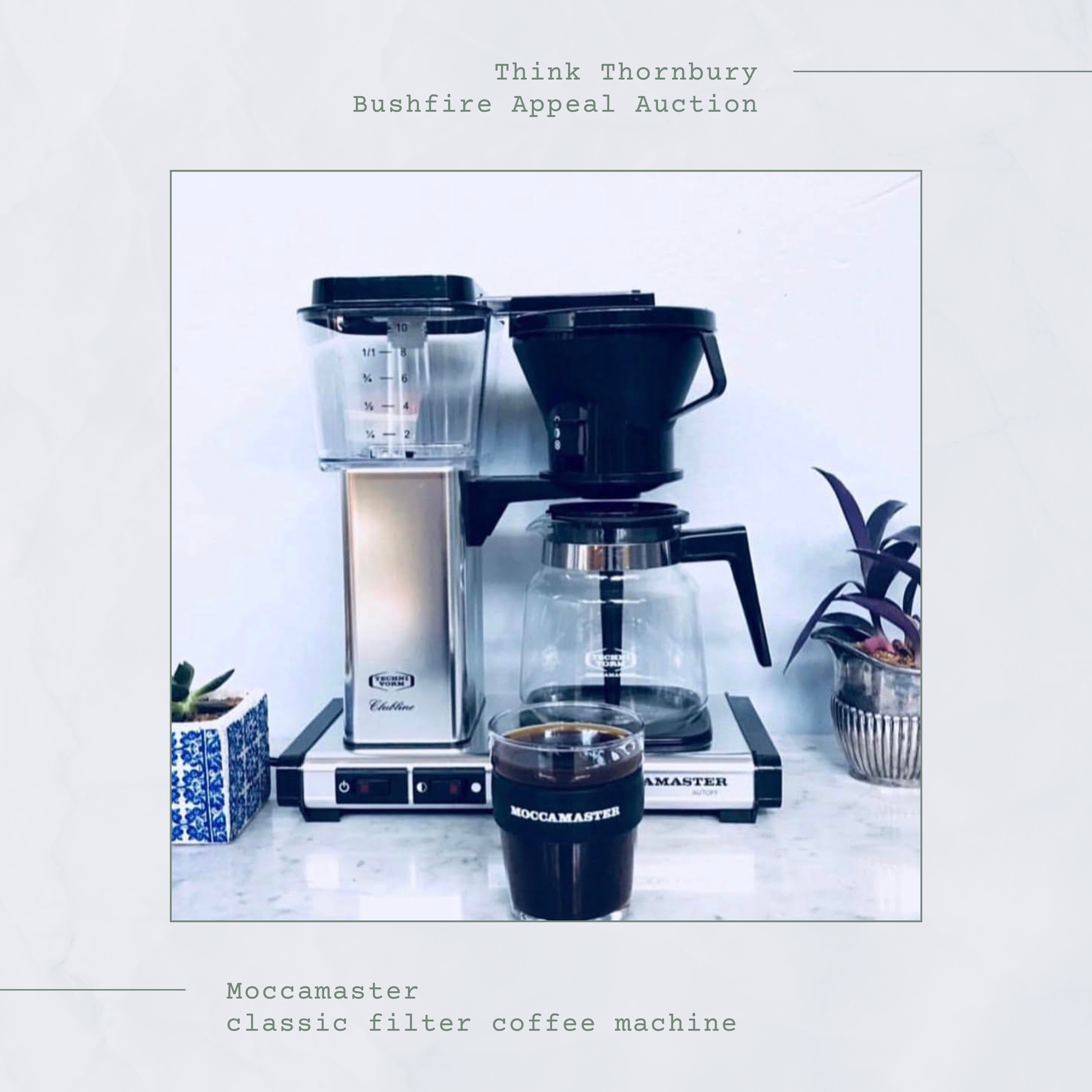 Moccamaster Moccamaster Classic Filter Coffee Machine AirAuctioneer