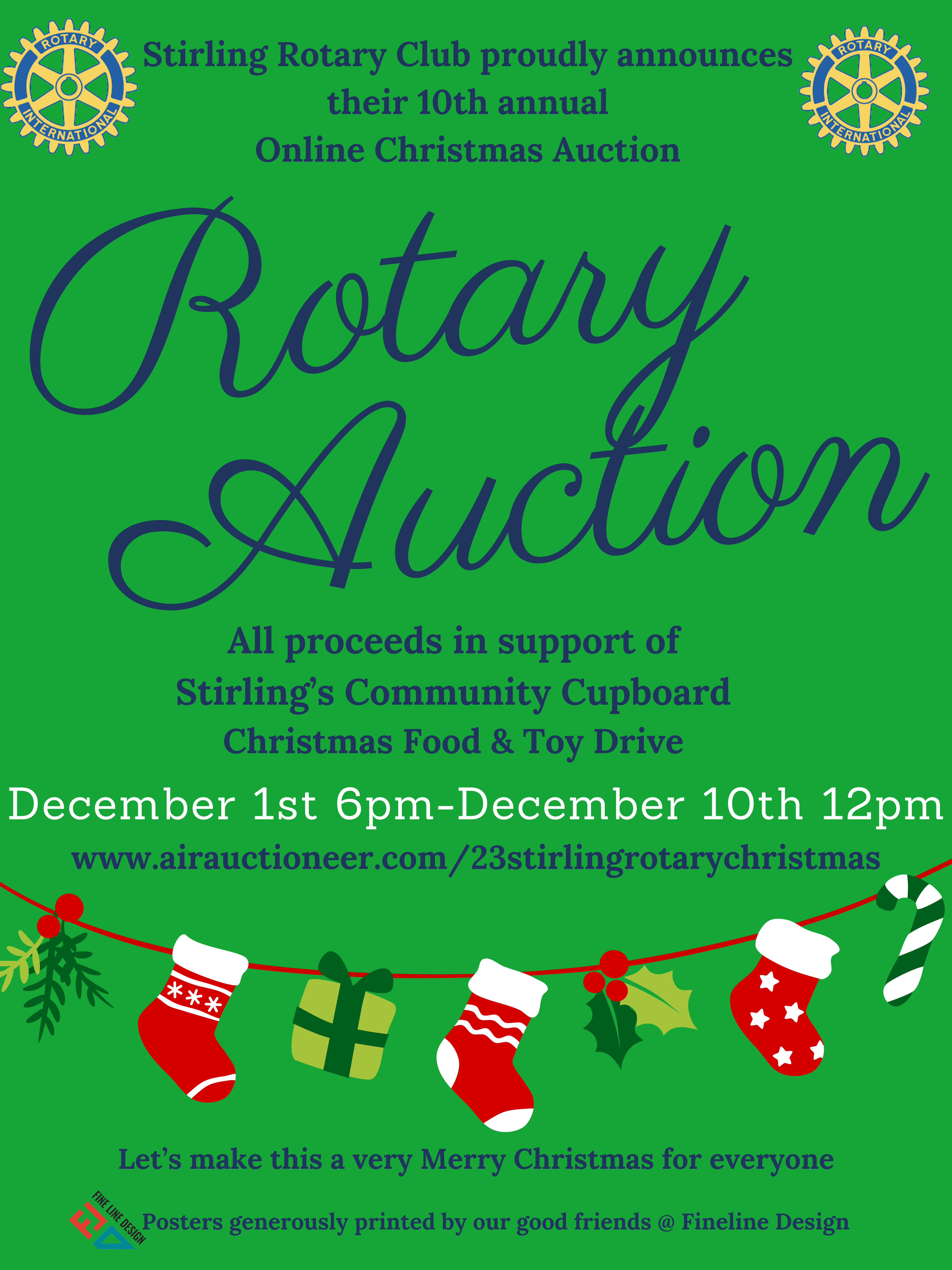 2023 Rotary Christmas Auction AirAuctioneer